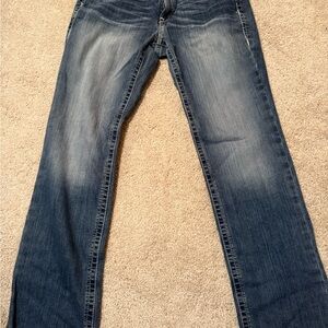 Ariat Patterned Jeans with Black and White Design 31 Long